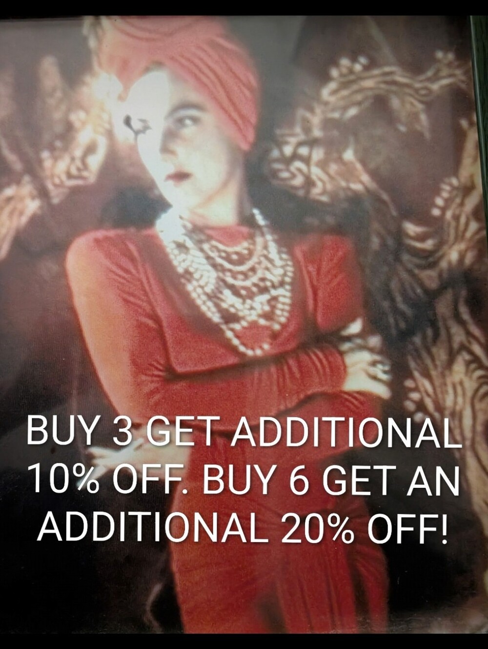 CLEARANCE! BUY 3 GET ADDITIONAL 10% OFF BUY 6 GET ADDITIONAL 20% OFF